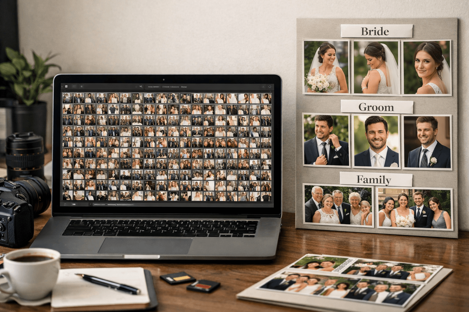 How to Organize Wedding Photos by Person in 2026